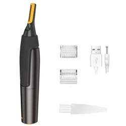 rechargeable nose hair trimmer for men ear nose eyebrow beard trimmer