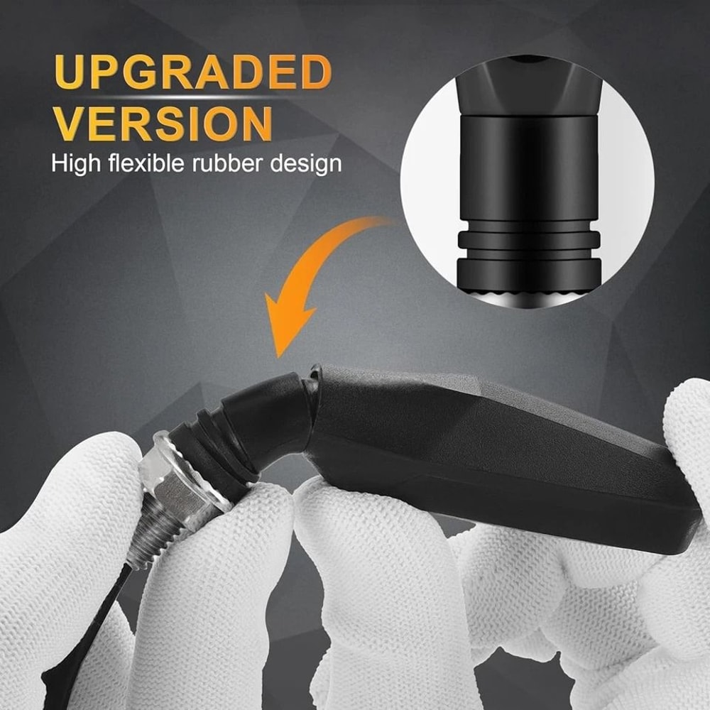 Universal Motorcycle LED Turn Signals Amber Blinkers For Bikes ATV Scooters 1