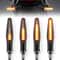 Universal Motorcycle LED Turn Signals Amber Blinkers For Bikes ATV Scooters 0