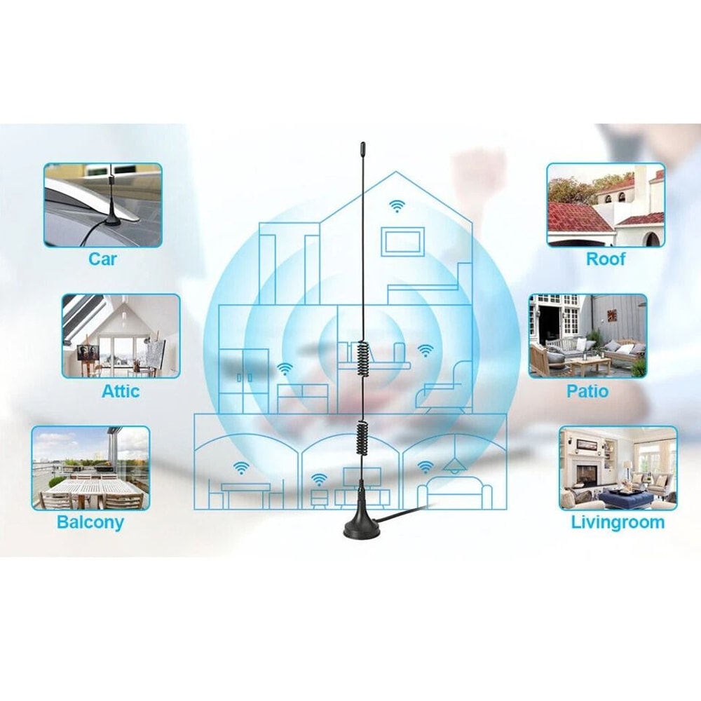 Dual Band Baofeng UV5R Antenna Replacement VHF UHF Walkie Talkie Antenna 4