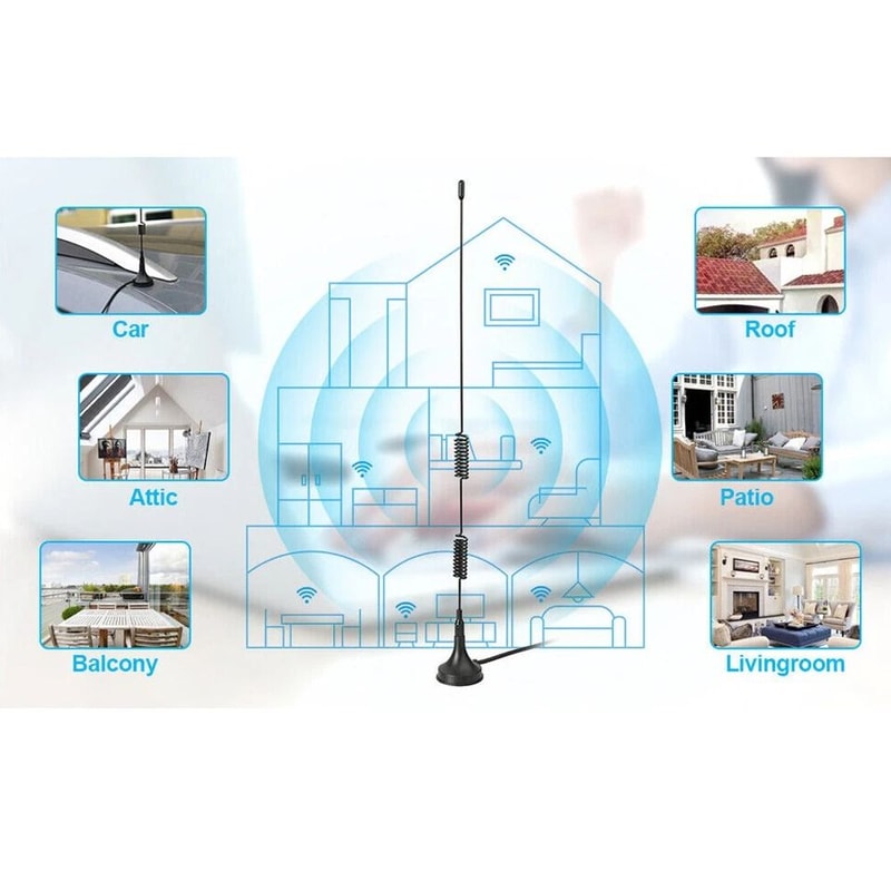 Dual Band Baofeng UV5R Antenna Replacement VHF UHF Walkie Talkie Antenna 4