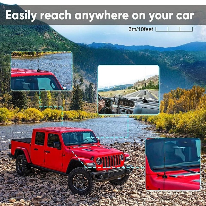 Dual Band Baofeng UV5R Antenna Replacement VHF UHF Walkie Talkie Antenna 5