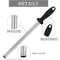 Diamond Sharpening Rod Kitchen Knife Honing Steel With Ergonomic Handle 2