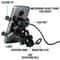 Motorcycle Phone Mount With USB Charger Waterproof GPS Holder For Bikes 6