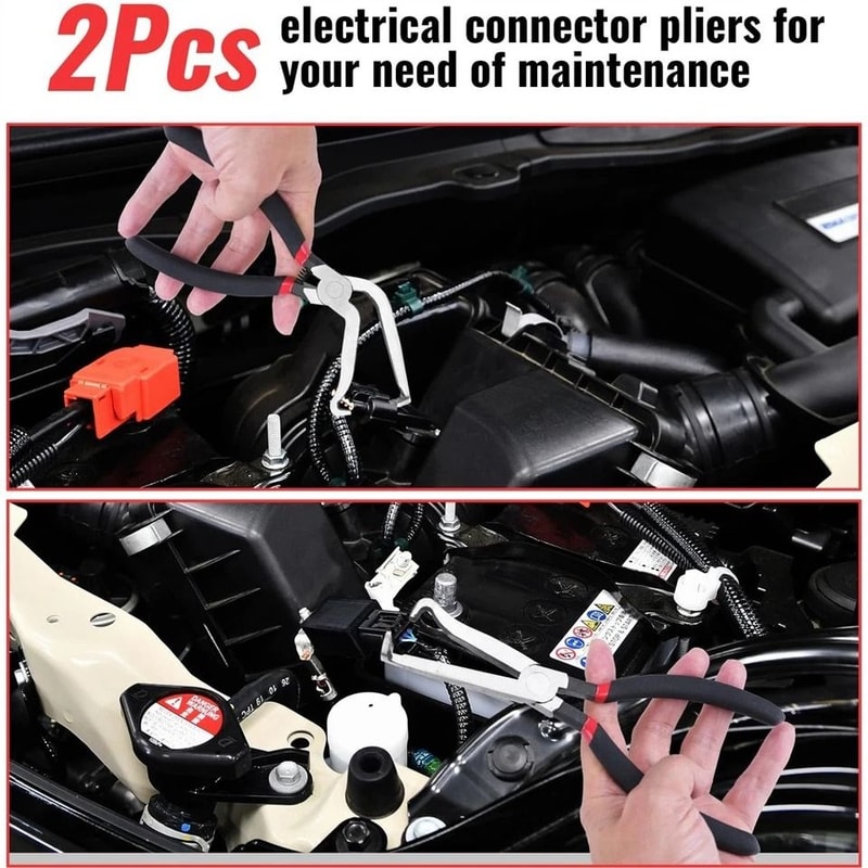Fuel Line Disconnect Pliers Set For Hose Clips And Electrical Connectors 2