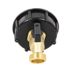 tote adapter garden hose brass valve connector