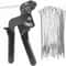 Heavy Duty Metal Zip Tie Gun Kit With Stainless Steel Zip Ties For Outdoor Fastening 0
