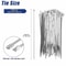 Heavy Duty Metal Zip Tie Gun Kit With Stainless Steel Zip Ties For Outdoor Fastening 4