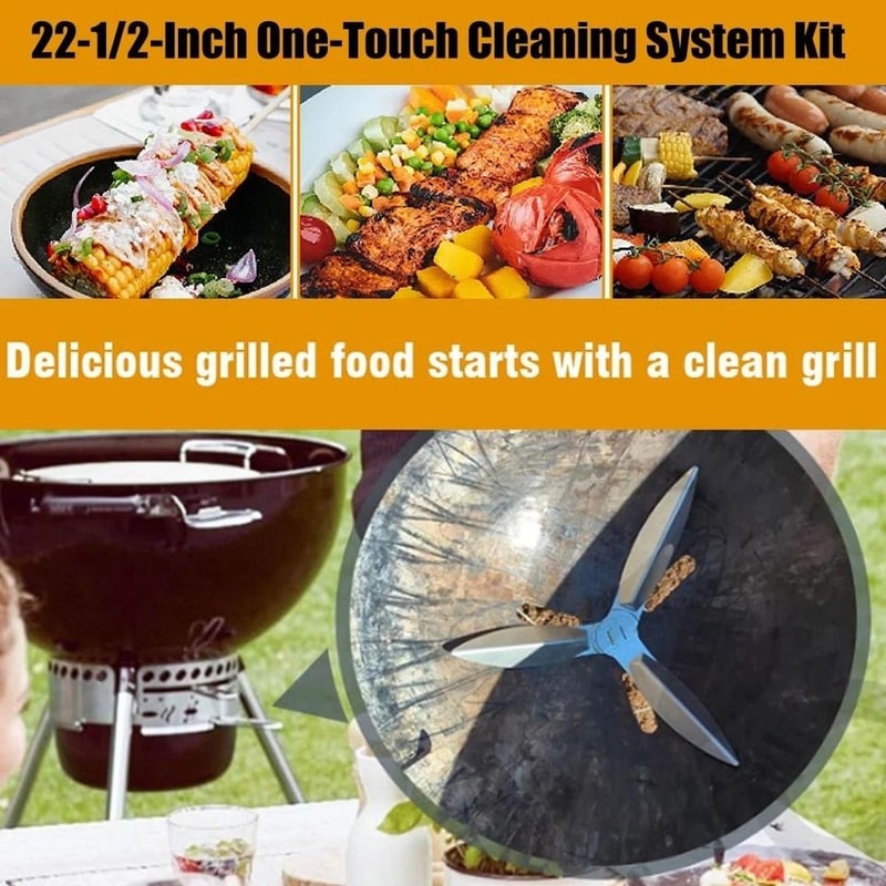 Weber Grill Parts OneTouch Cleaning System Replacement Kit 7
