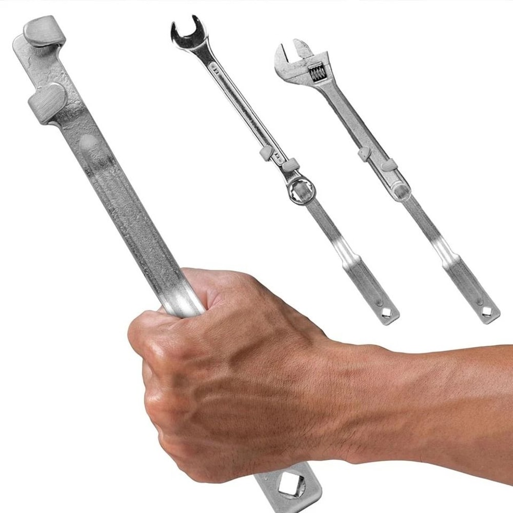 Wrench Extender Bar Drive Torque Booster For Stubborn Bolts 4