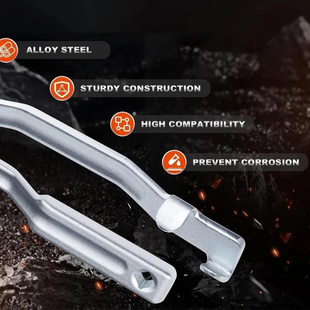 Wrench Extender Bar Drive Torque Booster For Stubborn Bolts 6