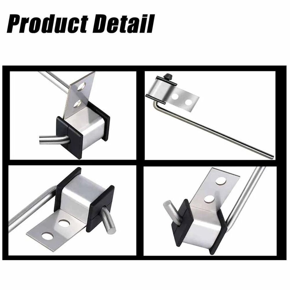 Heavy Duty Universal Exhaust Hanger Rods Weld On Muffler Brackets 1