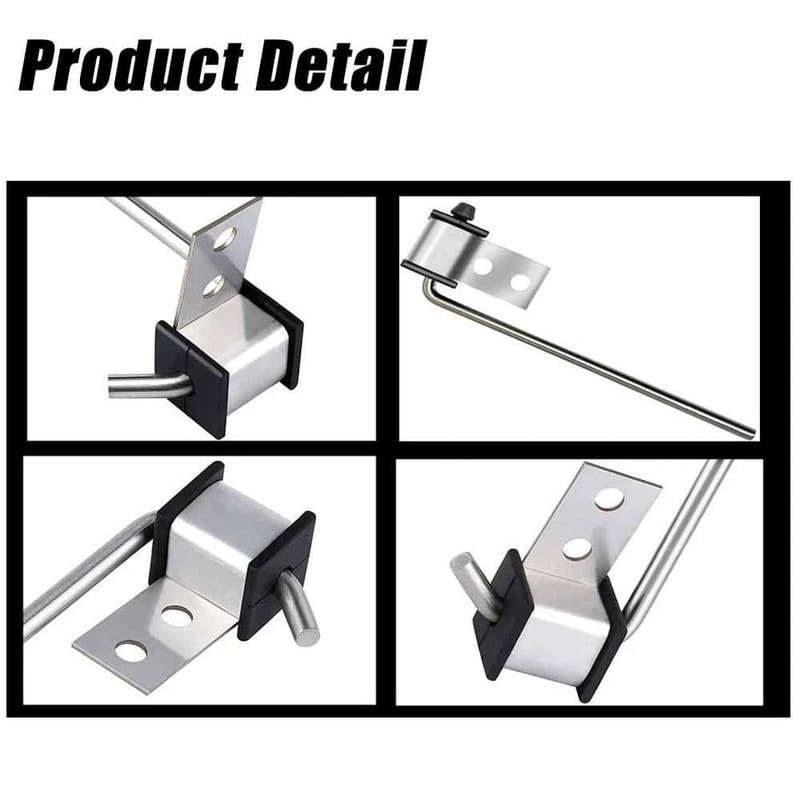 Heavy Duty Universal Exhaust Hanger Rods Weld On Muffler Brackets 1