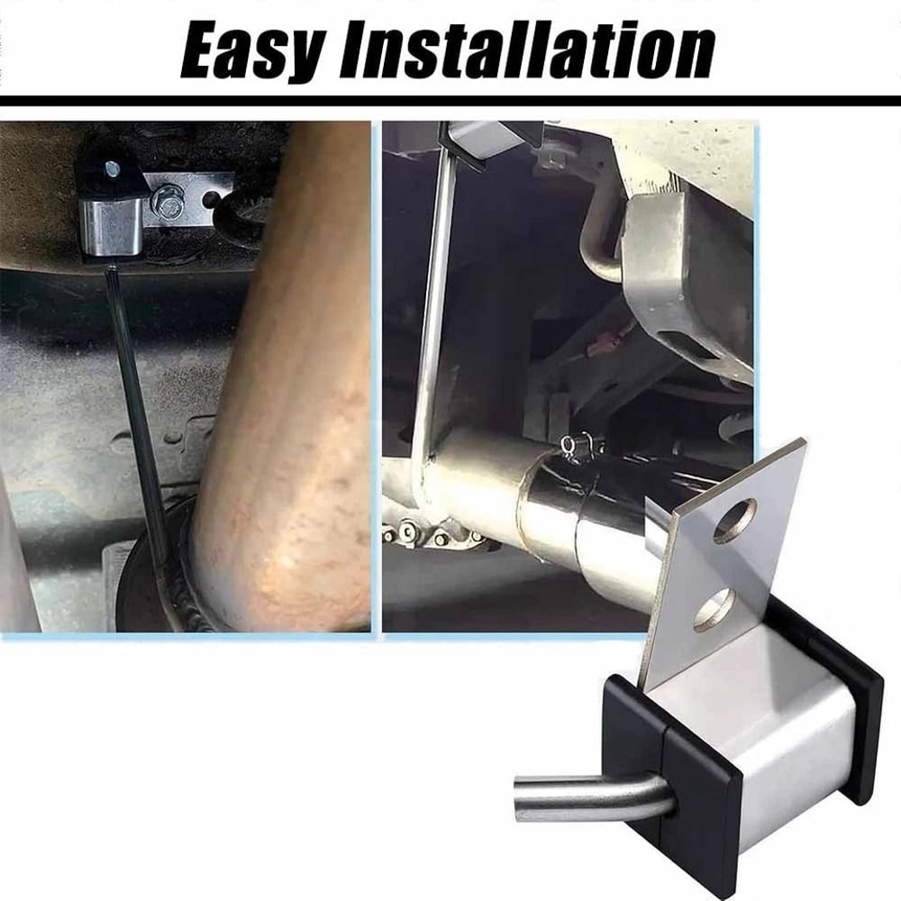 Heavy Duty Universal Exhaust Hanger Rods Weld On Muffler Brackets 4