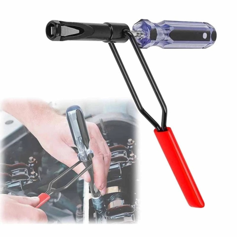 Valve Lash Adjustment Tool With Angled Feeler Gauge For Honda Toyota Valve Clearance 2