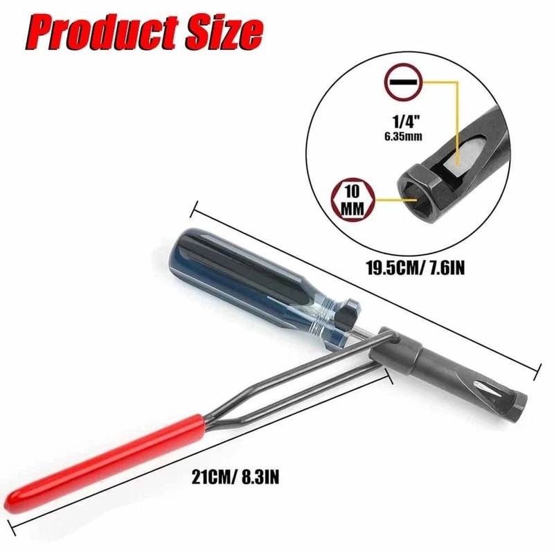 Valve Lash Adjustment Tool With Angled Feeler Gauge For Honda Toyota Valve Clearance 3