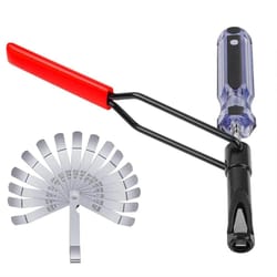 valve lash adjustment tool with angled feeler gauge for honda toyota valve clearance