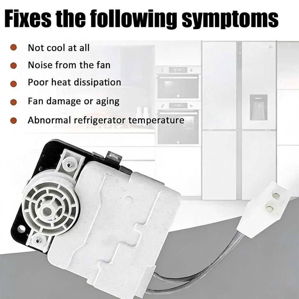 Evaporator Fan Motor For Whirlpool Refrigerator Replacement 3