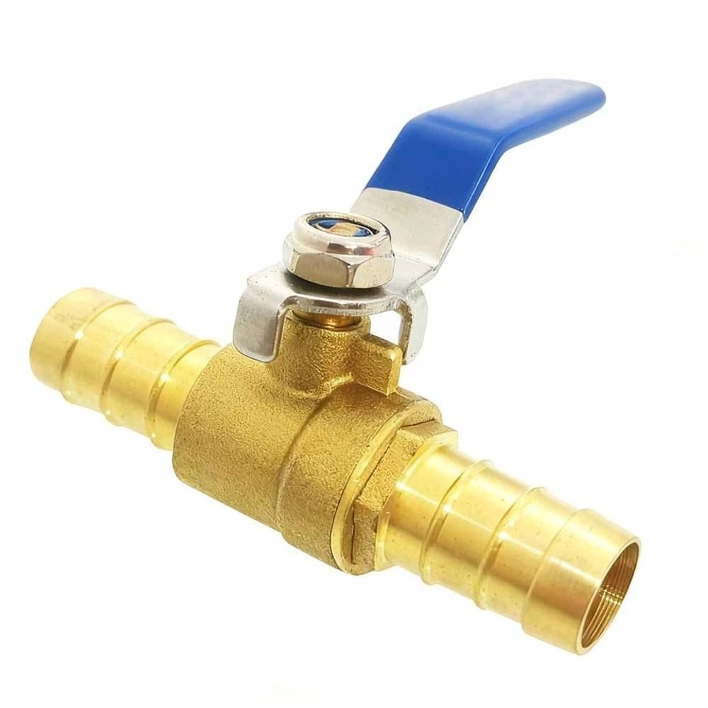 Brass Hose Barb Ball Valve Kit Heater Hose Shut Off Valve 5