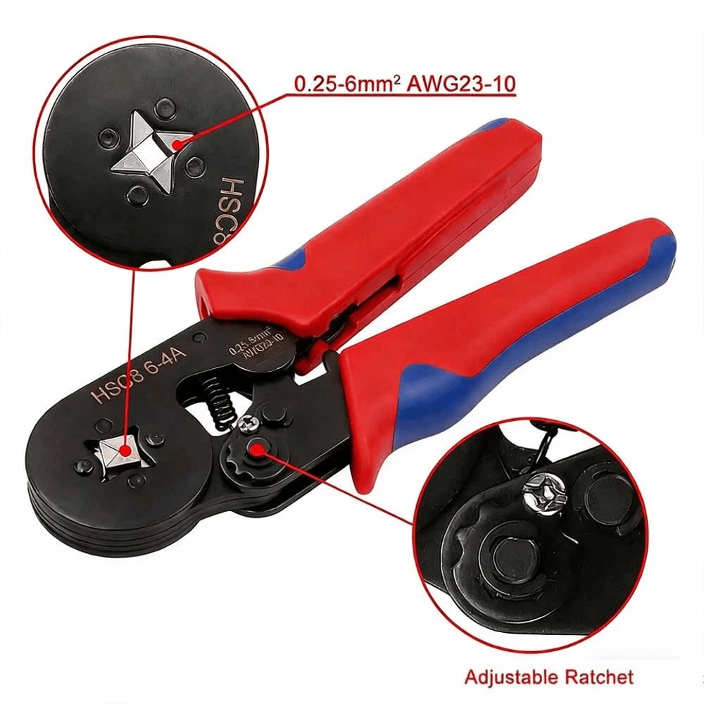 Wire Ferrule Kit With Crimping Pliers Insulated Copper Terminal Connectors 7