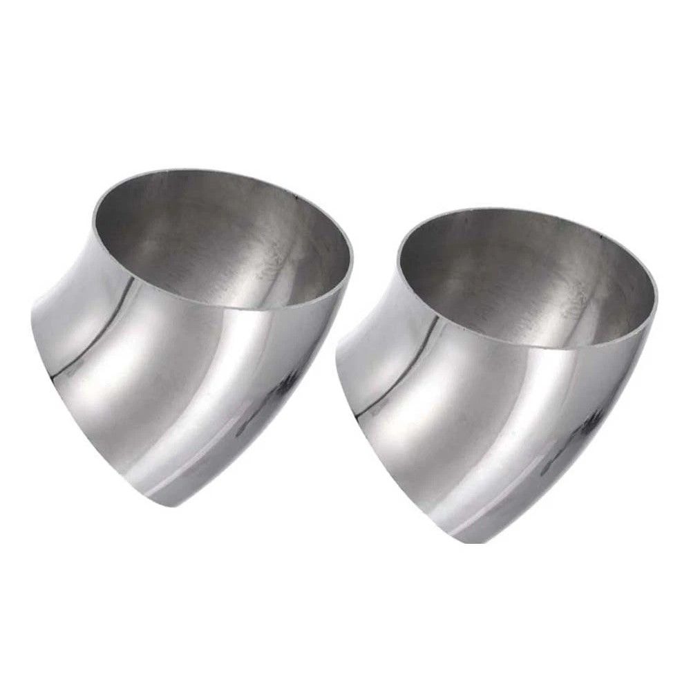 Degree Exhaust Elbow Stainless Steel Universal Pipe Fitting 0