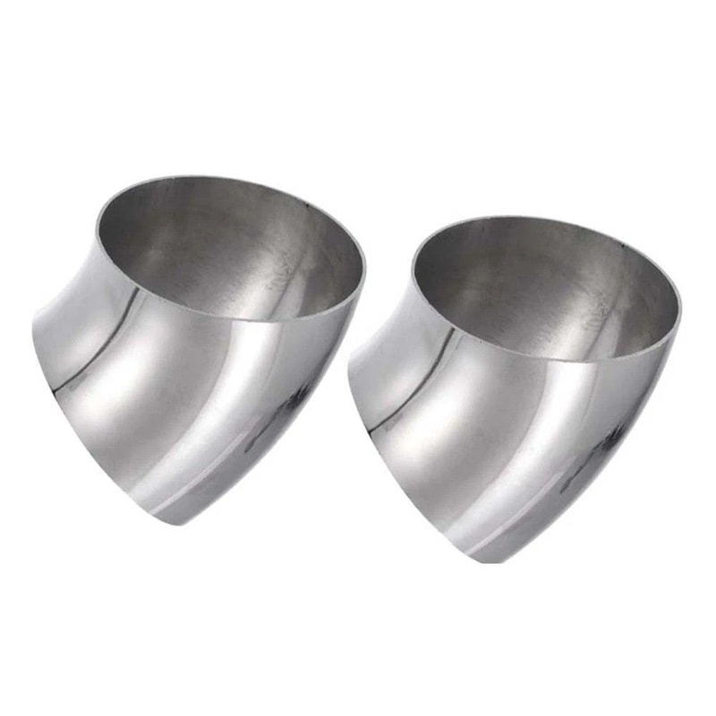 Degree Exhaust Elbow Stainless Steel Universal Pipe Fitting 0
