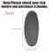 Mini Cooper Driver Side Sun Visor Vanity Mirror Cover Black 2