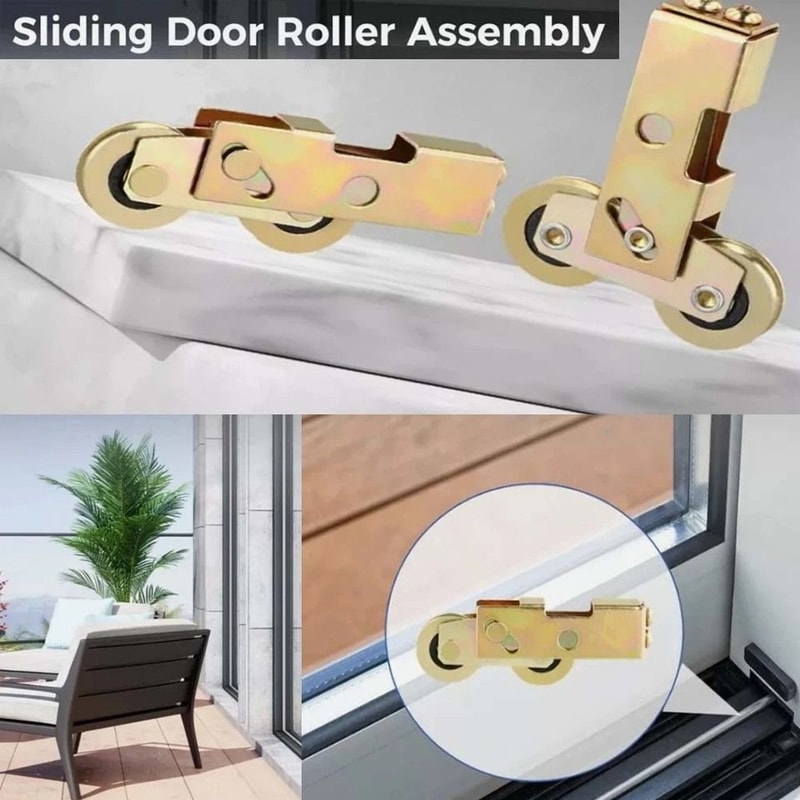 Sliding Door Roller Assembly Patio Door Tandem Roller Replacement 3