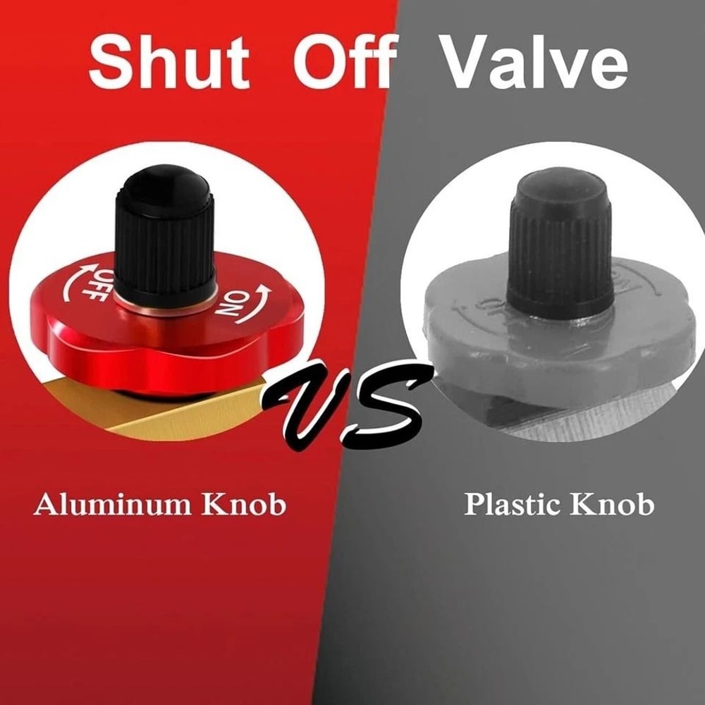 Portable Air Tank Repair Kit With Gauge And Valve Hose Assembly 1