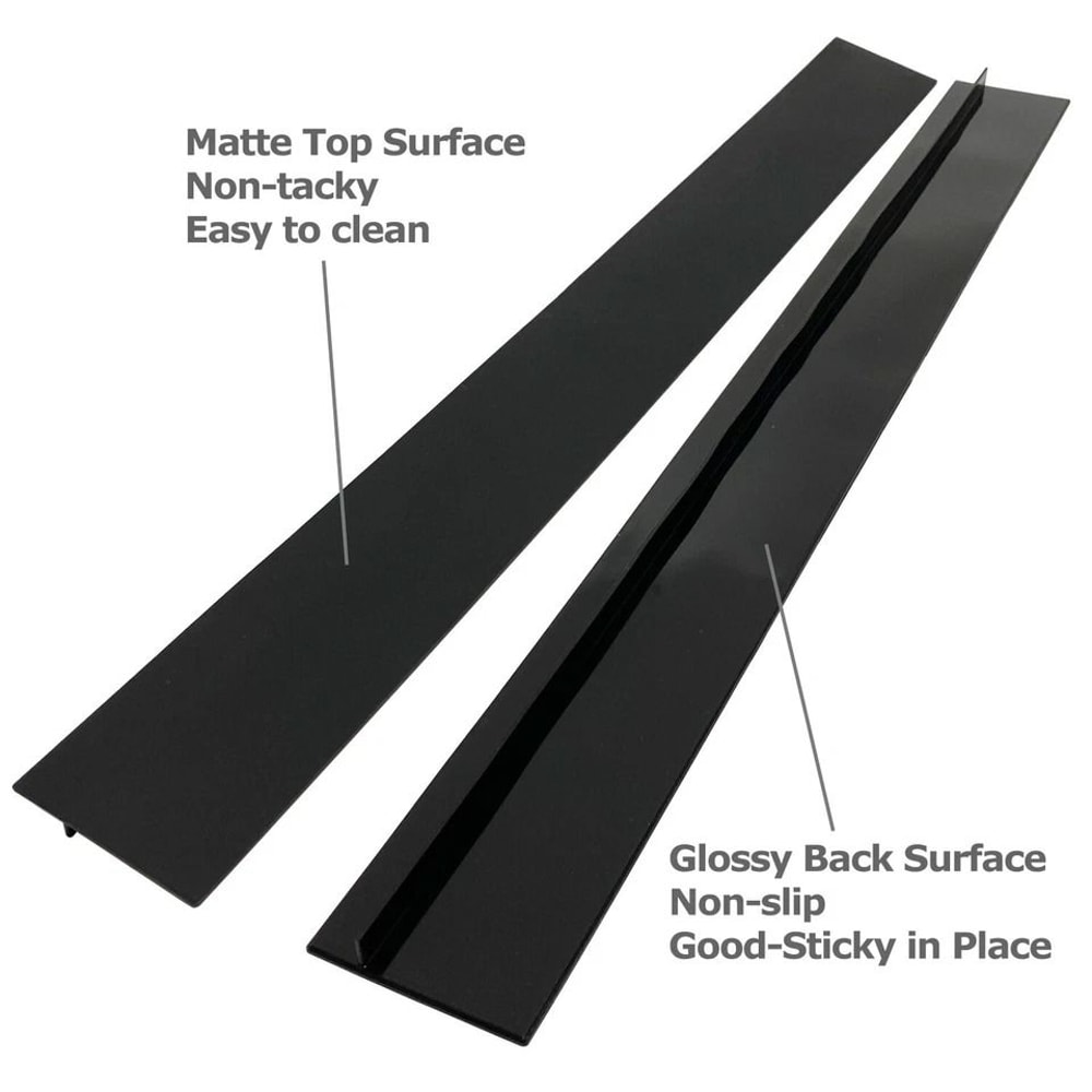Silicone Stove Gap Cover Heat Resistant Kitchen Counter Gap Filler 1