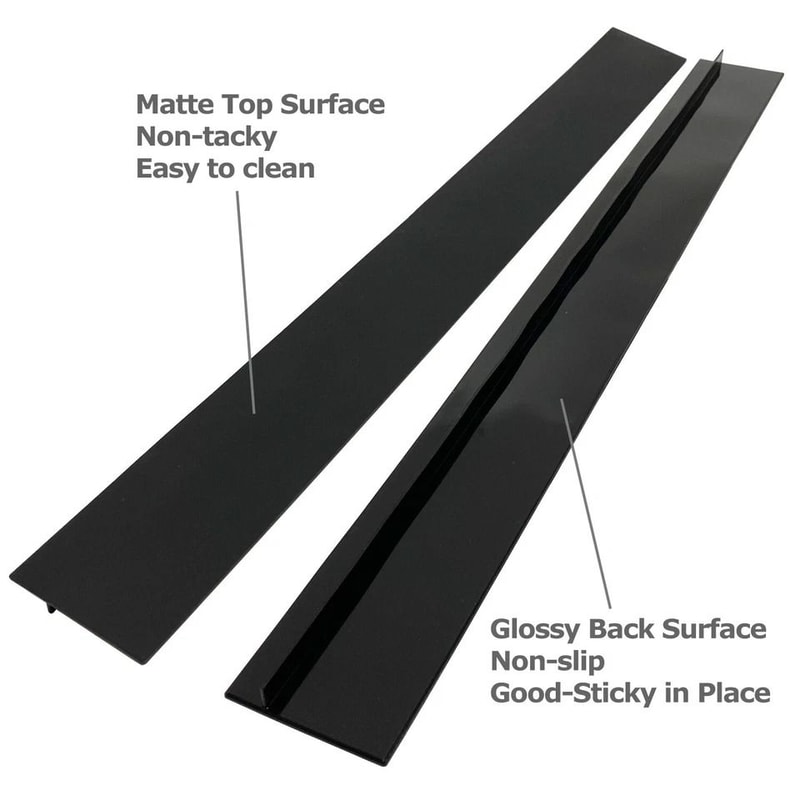 Silicone Stove Gap Cover Heat Resistant Kitchen Counter Gap Filler 1