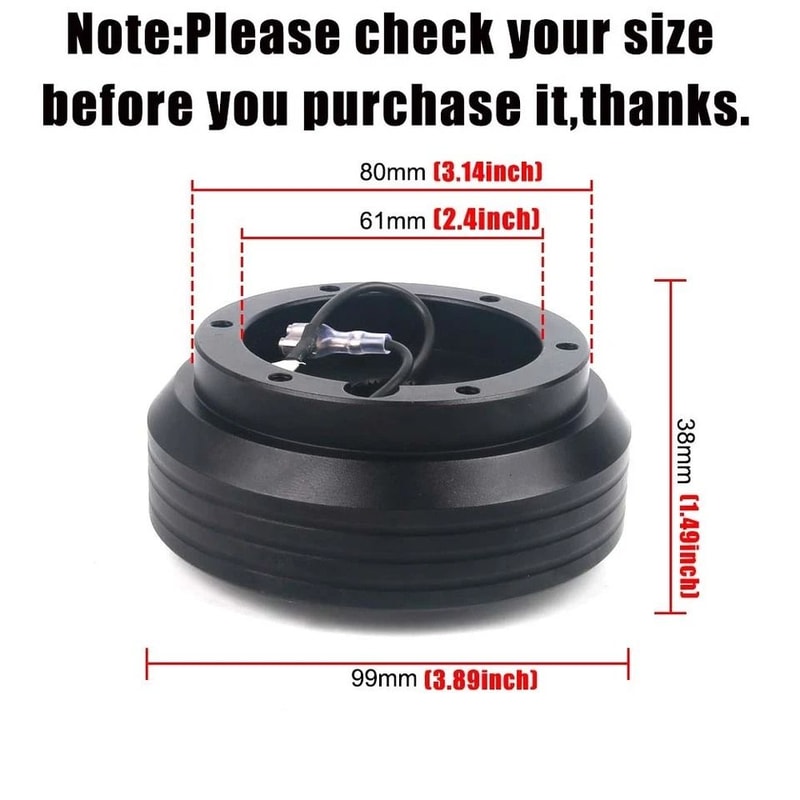 Short Hub Adapter Steering Wheel Hub For Honda EK RSX Accord CRZ 4