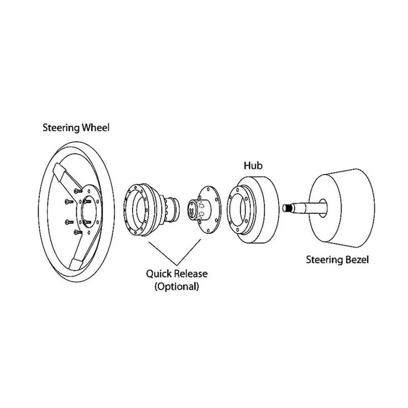 Short Hub Adapter Steering Wheel Hub For Honda EK RSX Accord CRZ 6