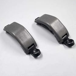 gray rear quarter window latch pair for toyota tacoma hilux