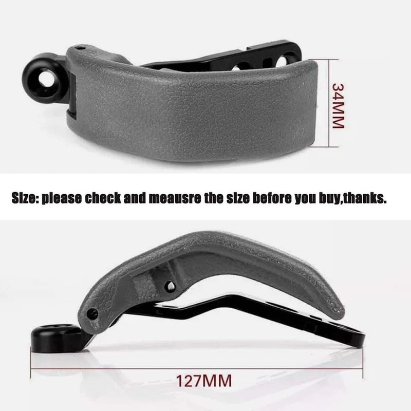 Gray Rear Quarter Window Latch Pair For Toyota Tacoma Hilux 5