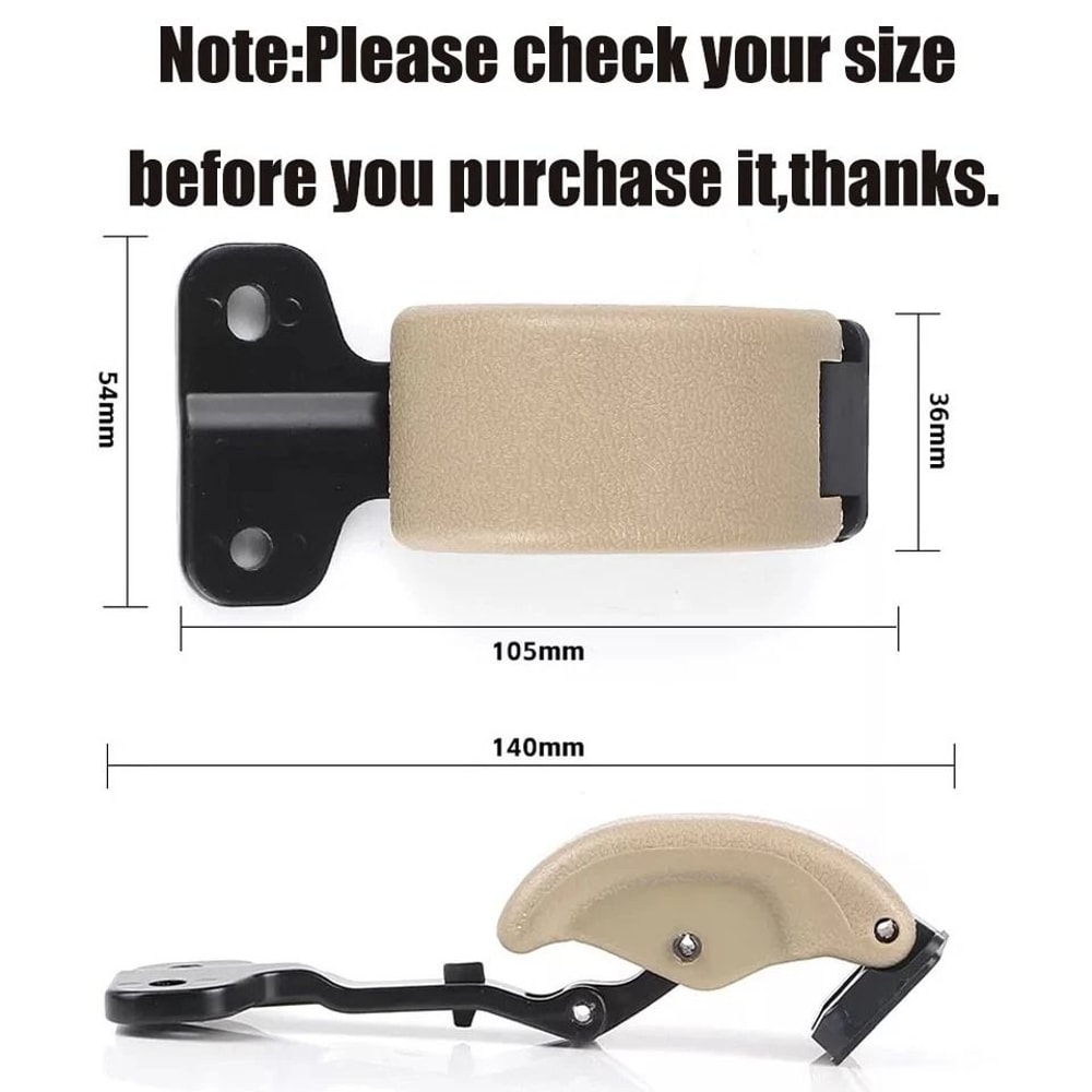 Toyota Tundra Rear Quarter Window Latch Pair Brown Left Right Replacement 5