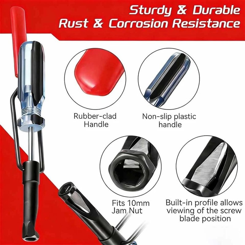 Honda Valve Lash Adjustment Tool Set With Jam Nut Wrench And Feeler Gauge 2