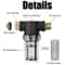 Garden Hose Inlet Filter For Pressure Washer Washing Machine Inline Sediment Water Filter 4