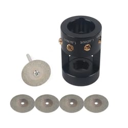 tig tungsten sharpener grinder attachment for precise multi-angle electrode grinding