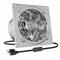 Wall Mount Exhaust Fan CFM Metal Ventilation Fan With Switch 1