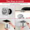 Wall Mount Exhaust Fan CFM Metal Ventilation Fan With Switch 5