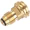 POL To QCC1 Propane Adapter For Tanks Type Solid Brass Fitting 7