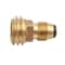 POL To QCC1 Propane Adapter For Tanks Type Solid Brass Fitting 8