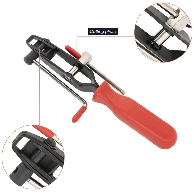 CV Boot Clamp Pliers Kit Ear Clamp Tool Set For CV Joint And Axle Boot Repairs 3