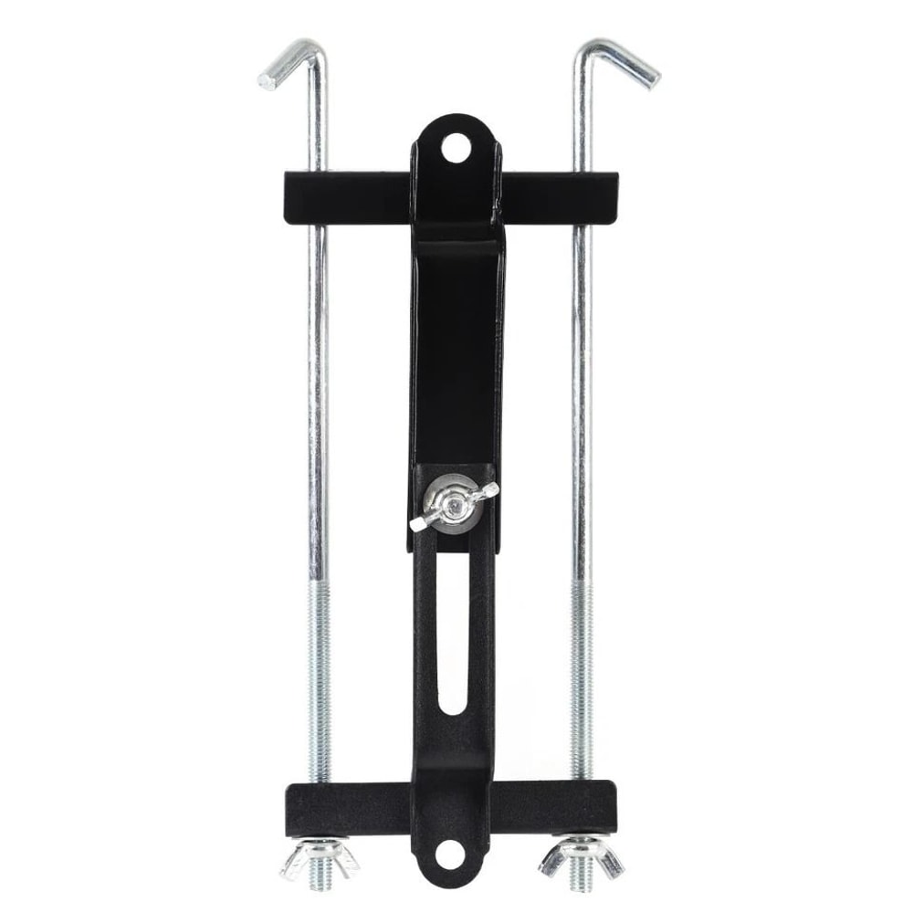 Universal Adjustable Battery Hold Down Bracket Steel Car Battery Tie Down 0