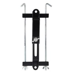 universal adjustable battery hold down bracket steel car battery tie down