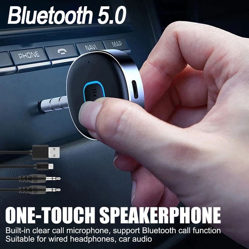 Bluetooth AUX Receiver For Car And Home Stereo Wireless Audio Adapter 3