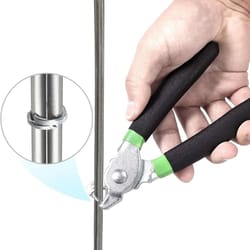 heavy duty hog ring pliers kit with hog rings for upholstery seat cover repair and fencing