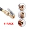 Lock On Tire Chuck Set Open Flow Air Chuck For Inflator Gauge 1