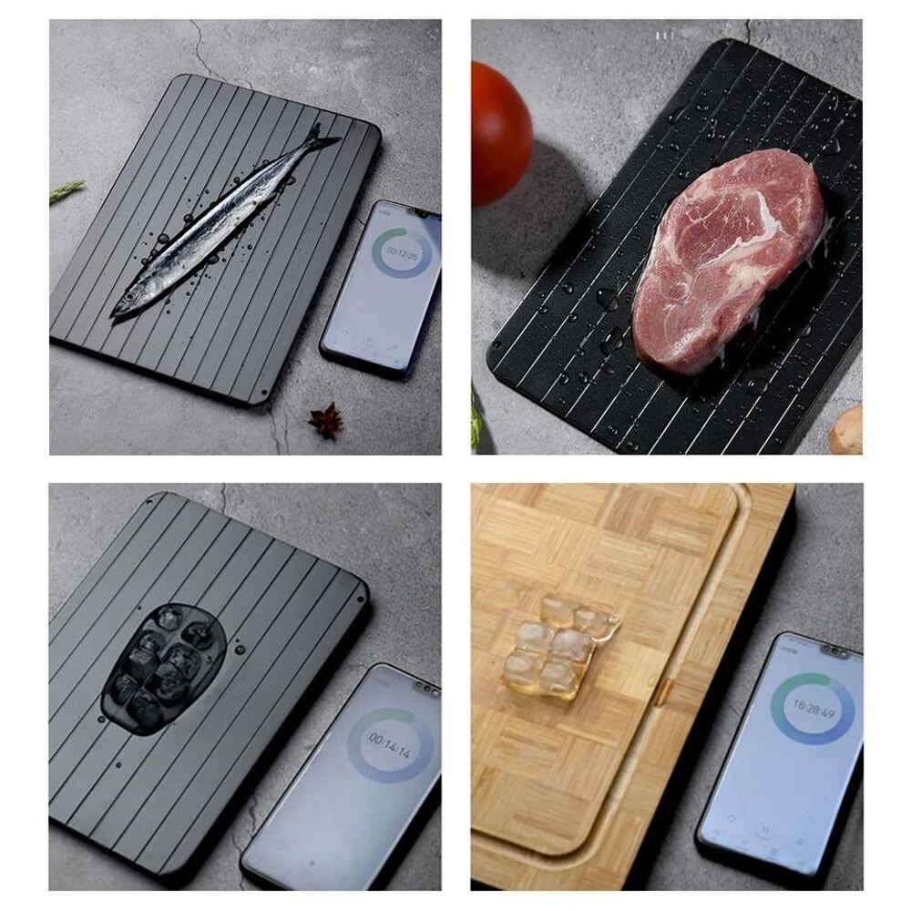 Fast Defrosting Tray Meat Thawing Plate For Frozen Food 2